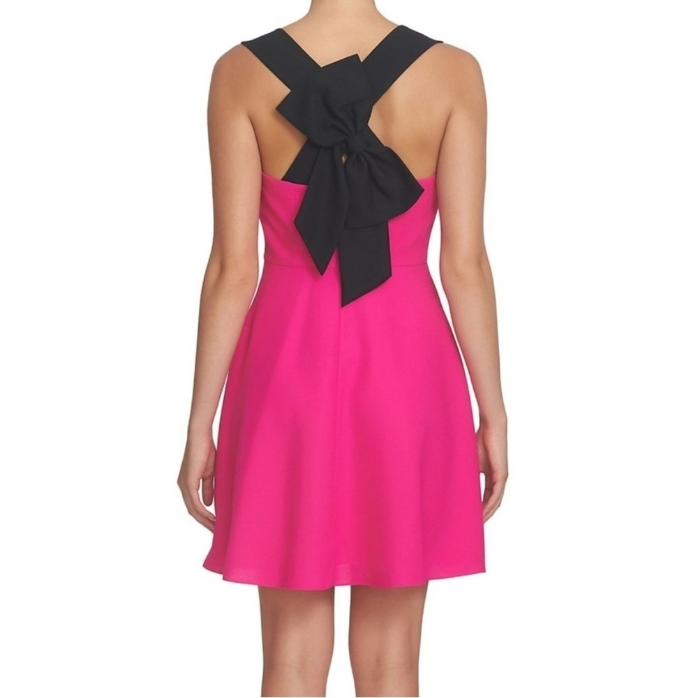 CeCe By Cynthia Steffens Madison fit and flare dress with back bow